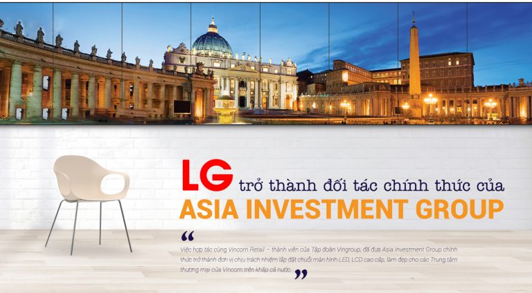 LG trở thành đối tác của asia investment